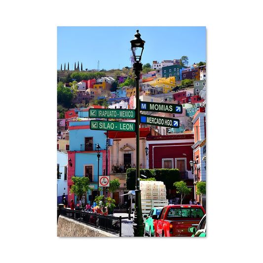 Poster Rue de Mexico