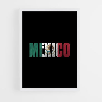 ap-mexico flag-1 cadre Blanc