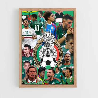 ap-mexico national football team-3 cadre Bois clair