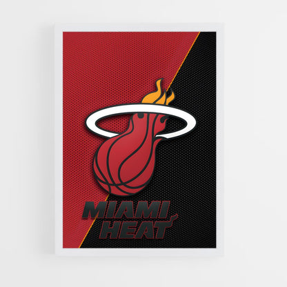 ap-miami heat-8 cadre Blanc