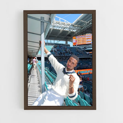 ap-miami open tennis-6 cadre Bois foncé