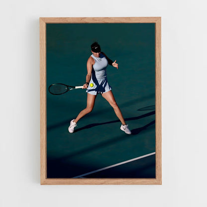 ap-miami open tennis-7 cadre Bois clair