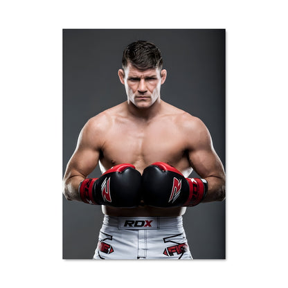Poster Bisping Knockout