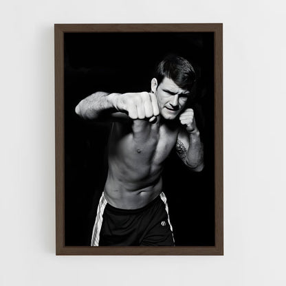 ap-michael bisping-1 cadre Bois foncé