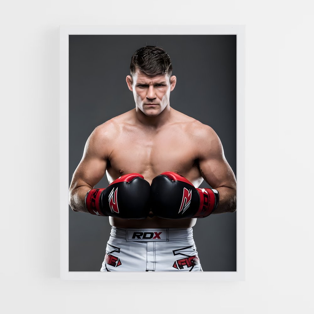 ap-michael bisping-2 cadre Blanc
