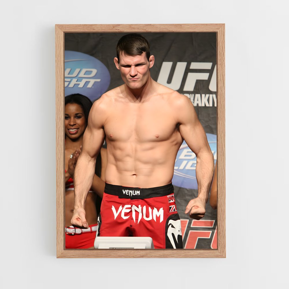 ap-michael bisping-3 cadre Bois clair