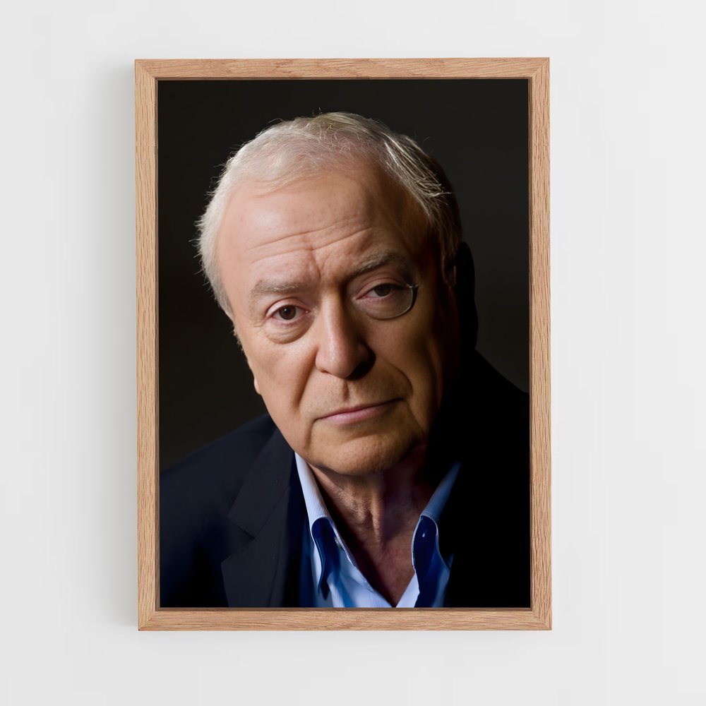 ap-michael caine-2 cadre Bois clair