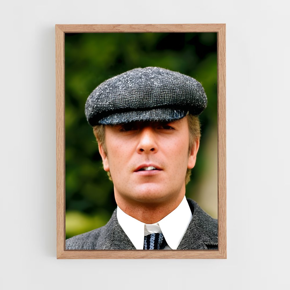 ap-michael caine-5 cadre Bois clair