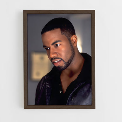 ap-michael jai white-1 cadre Bois foncé