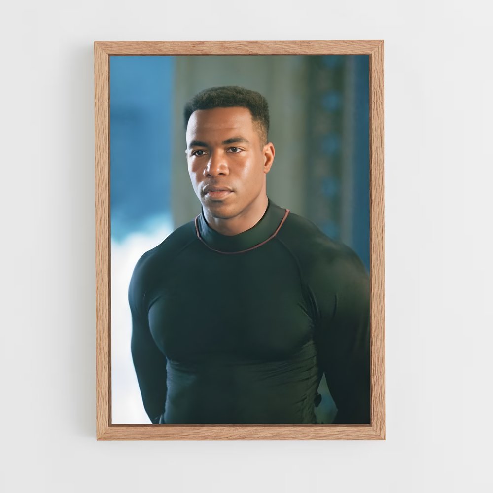 ap-michael jai white-4 cadre Bois clair