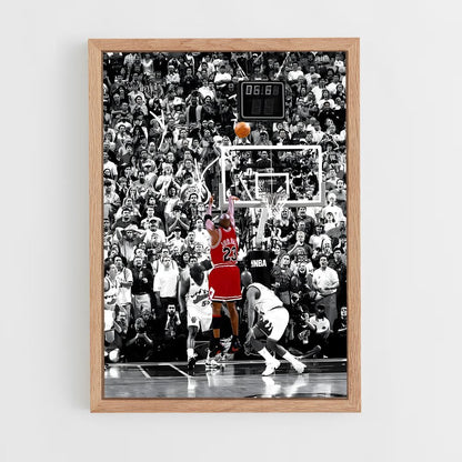 ap-michael jordan-7 cadre Bois clair