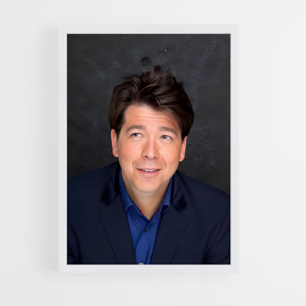 ap-michael mcintyre-4 cadre Blanc