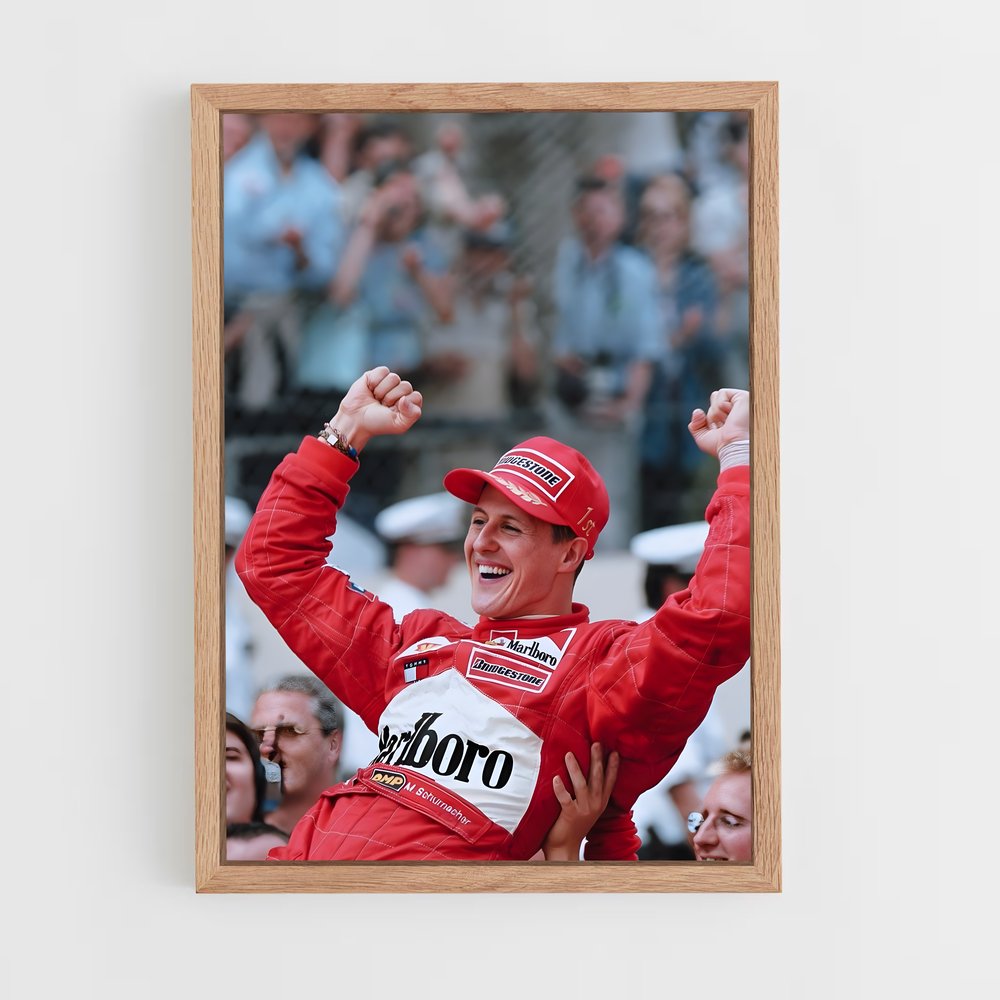 ap-michael schumacher-4 cadre Bois clair
