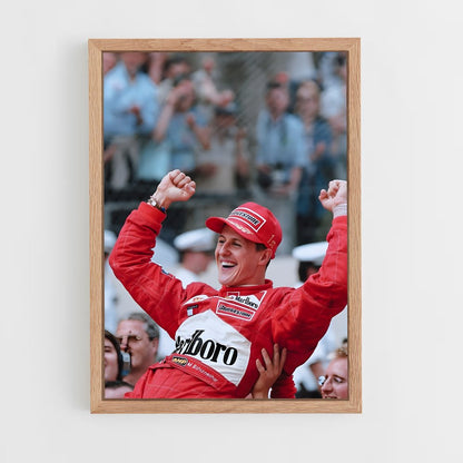 ap-michael schumacher-4 cadre Bois clair