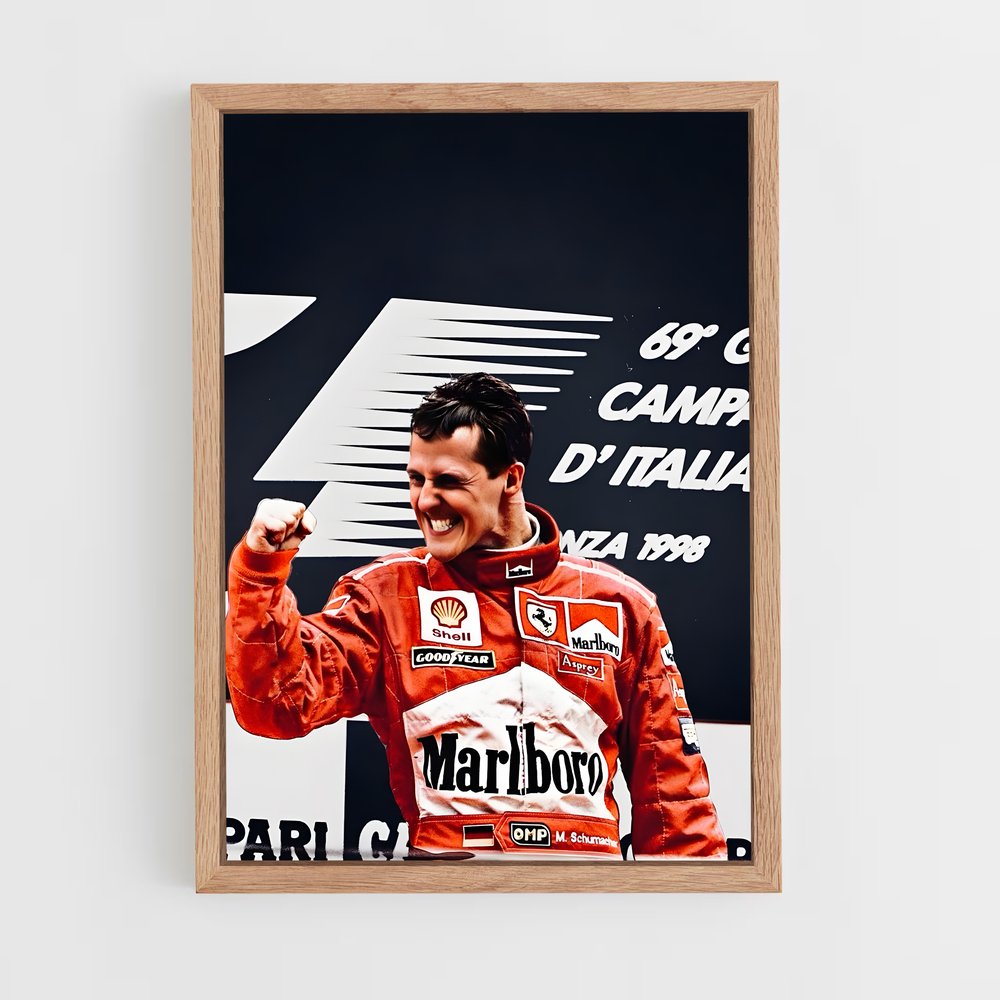 ap-michael schumacher-7 cadre Bois clair