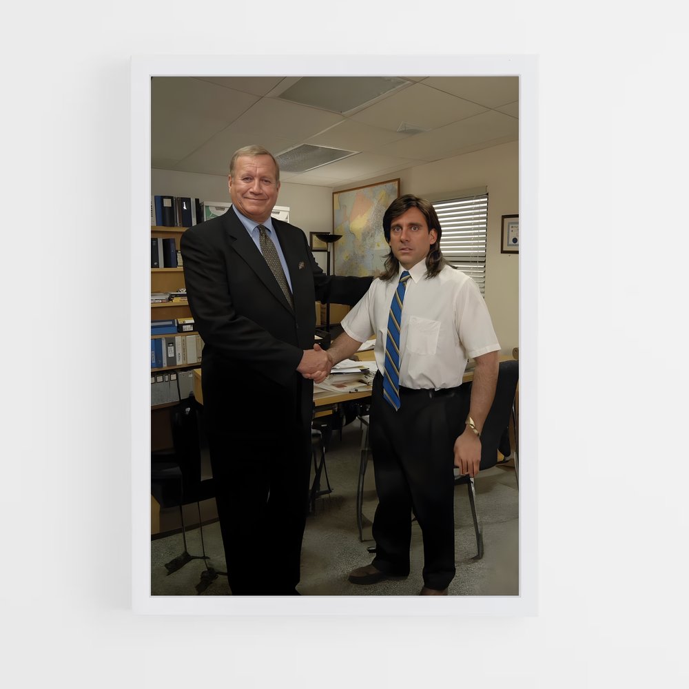 ap-michael scott-1 cadre Blanc