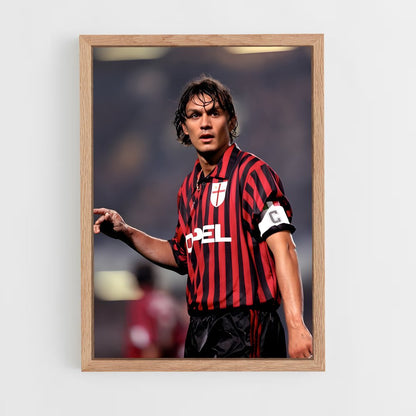 ap-michel platini-7 cadre Bois clair