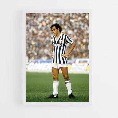 ap-michel platini-8 cadre Blanc