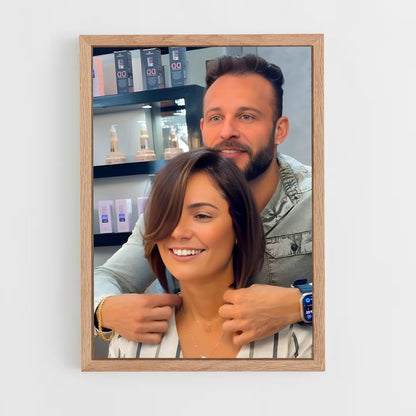 ap-michelle bolsonaro-8 cadre Bois clair