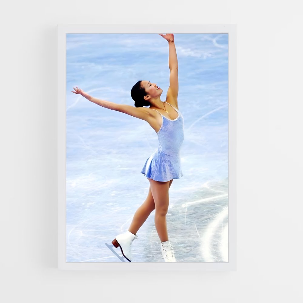 ap-michelle kwan-9 cadre Blanc
