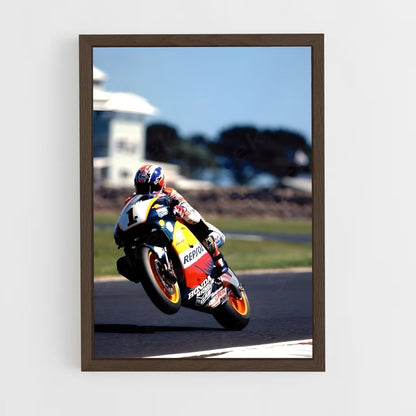 ap-mick doohan-11 cadre Bois foncé
