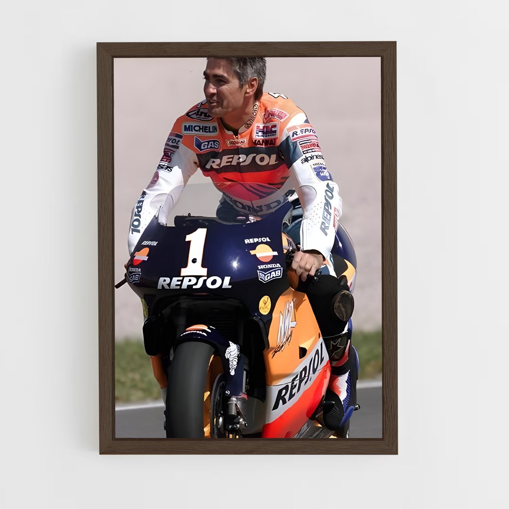 ap-mick doohan-6 cadre Bois foncé