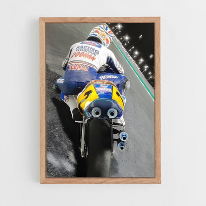ap-mick doohan-9 cadre Bois clair