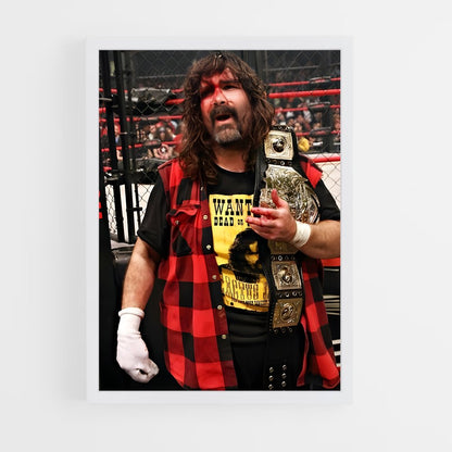ap-mick foley-1 cadre Blanc
