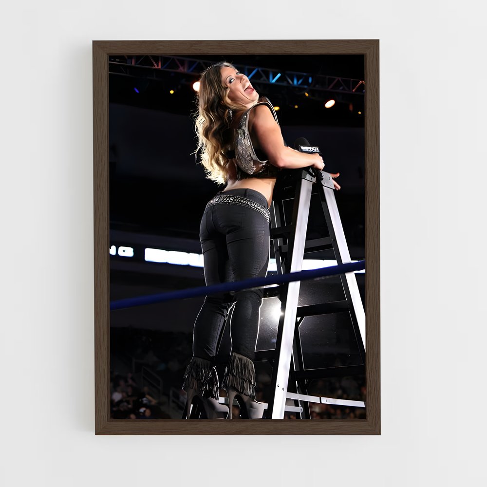 ap-mickie james-4 cadre Bois foncé