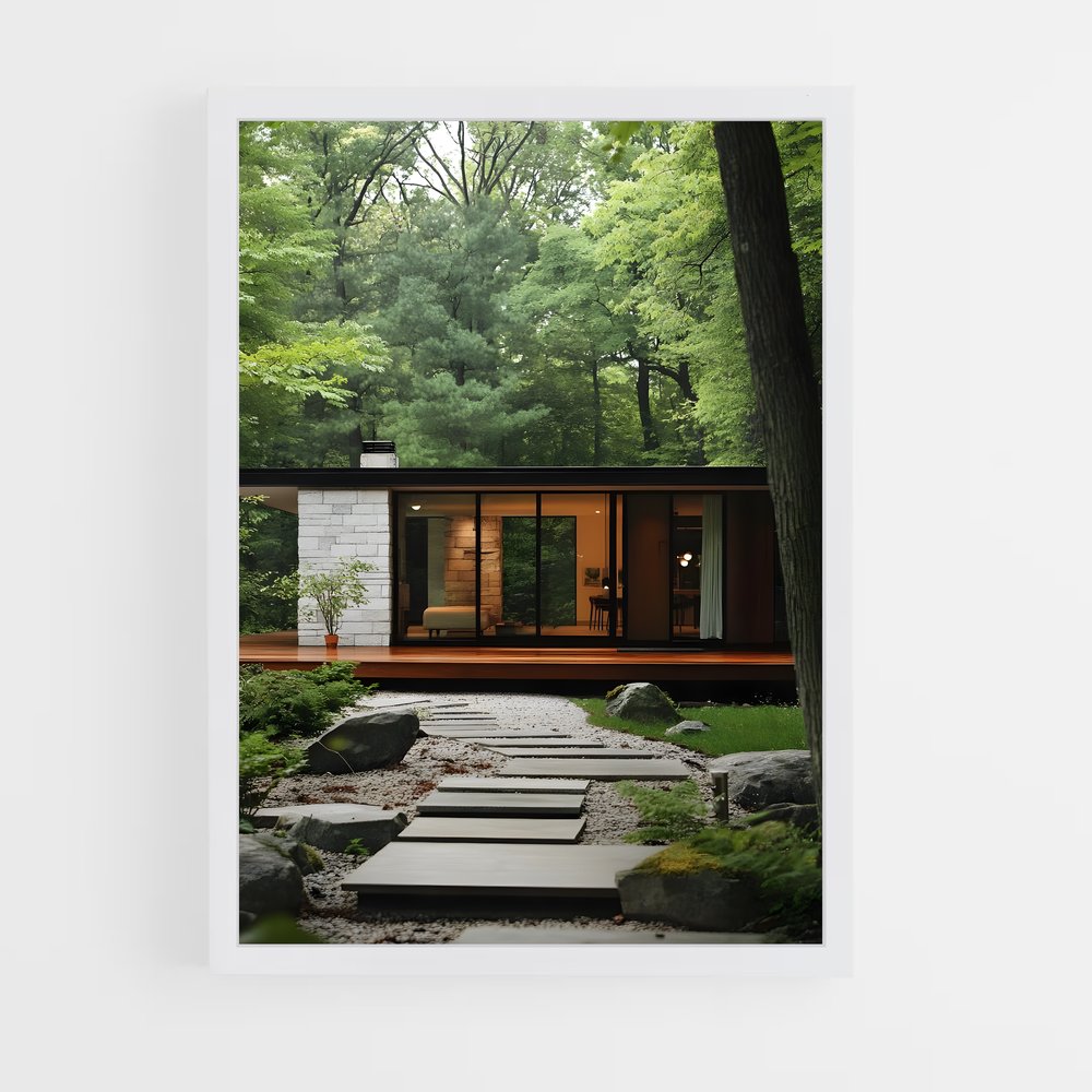 ap-mid-century modern architecture-20 cadre Blanc