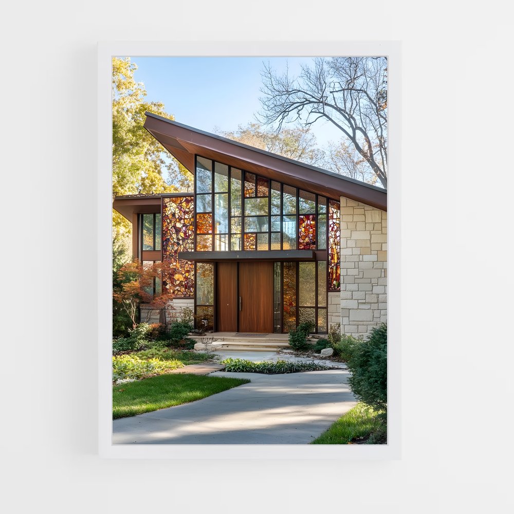 ap-mid-century modern architecture-6 cadre Blanc