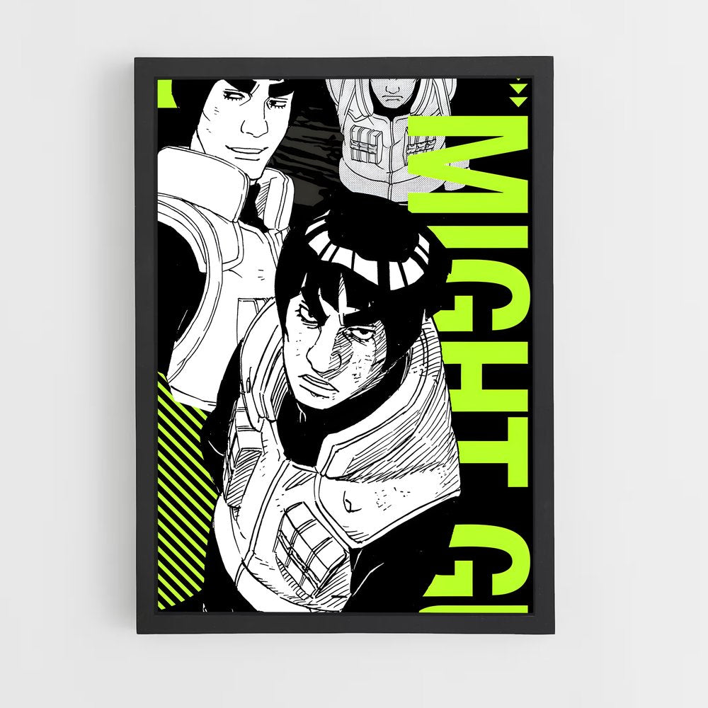 ap-might guy-3 cadre Noir