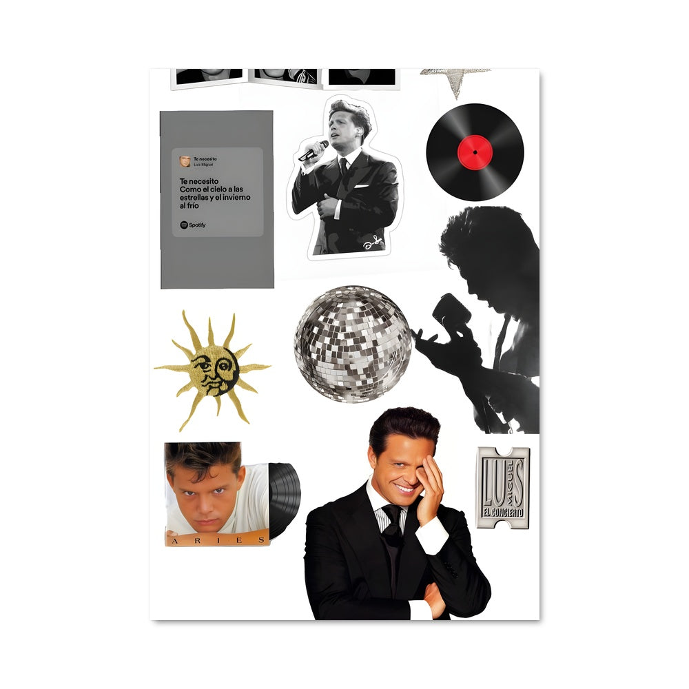 Poster Vibrations Colorées