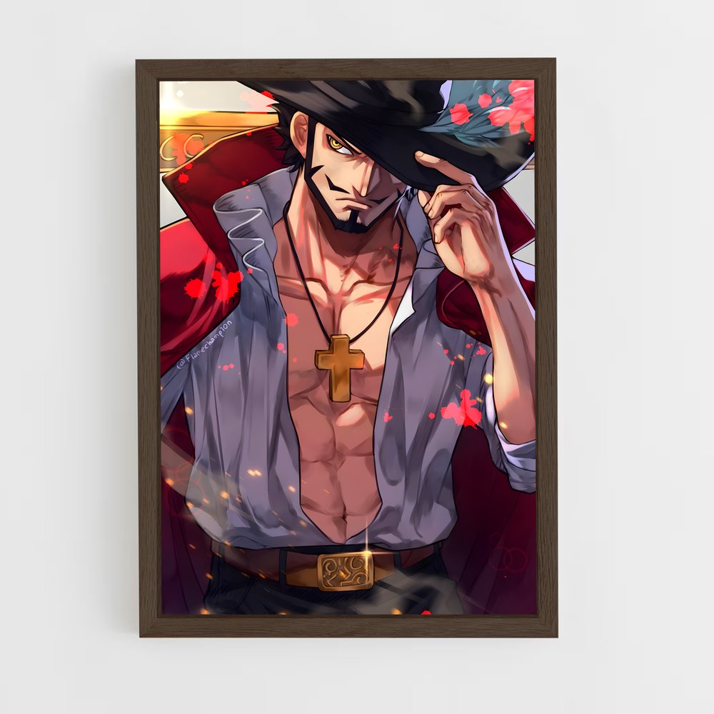 ap-mihawk-1 cadre Bois foncé