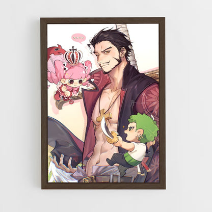 ap-mihawk-2 cadre Bois foncé