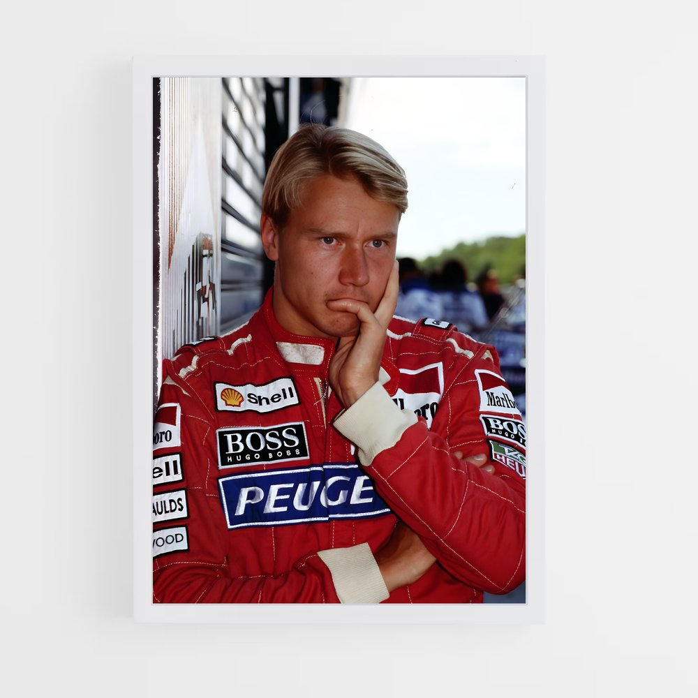 ap-mika hakkinen-6 cadre Blanc