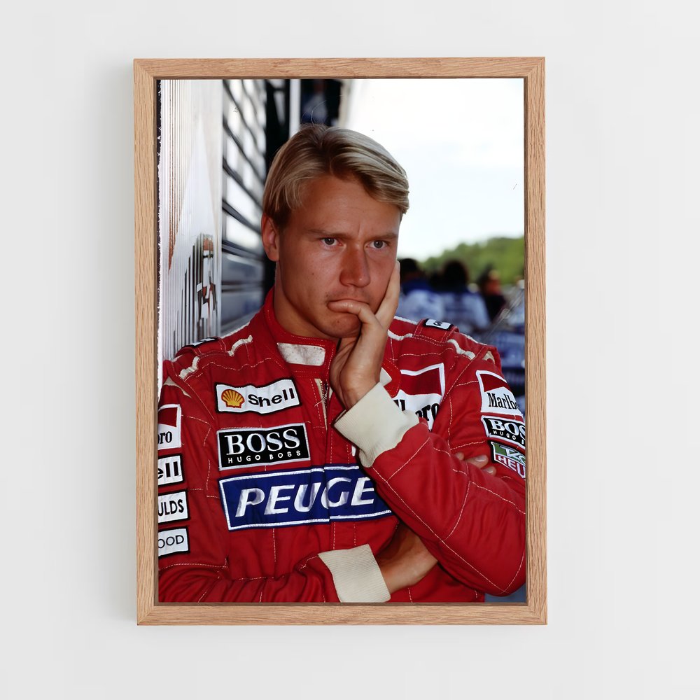 ap-mika hakkinen-6 cadre Bois clair