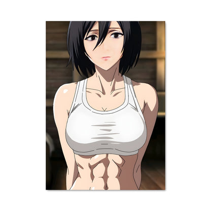 Poster Mikasa en Action