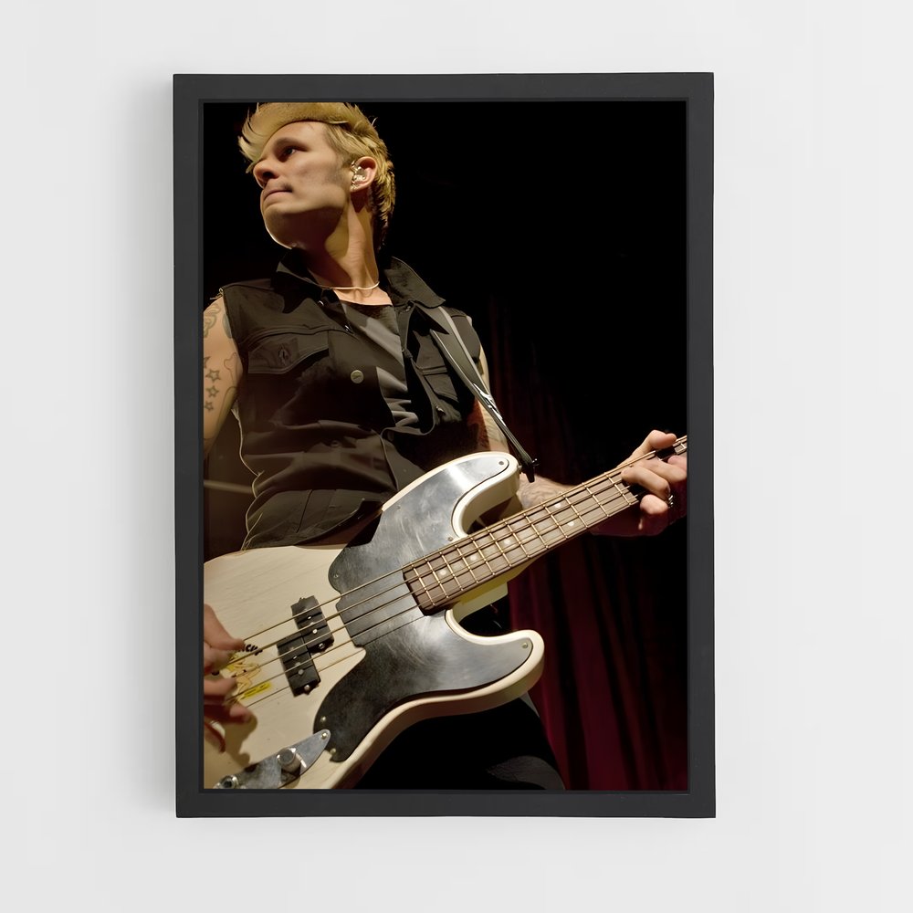 ap-mike dirnt-1 cadre Noir