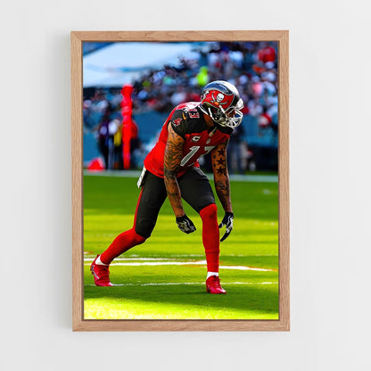 ap-mike evans-4 cadre Bois clair