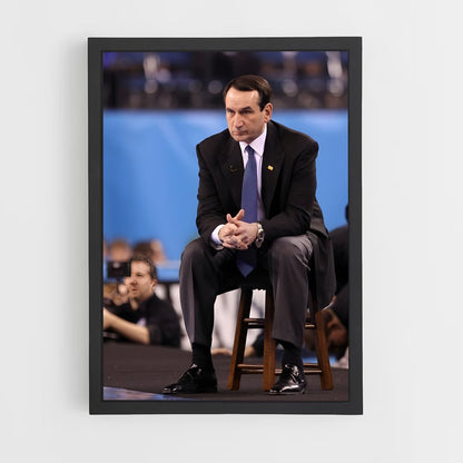 ap-mike krzyzewski-1 cadre Noir