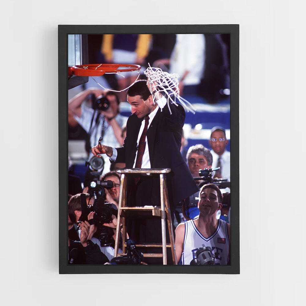ap-mike krzyzewski-2 cadre Noir
