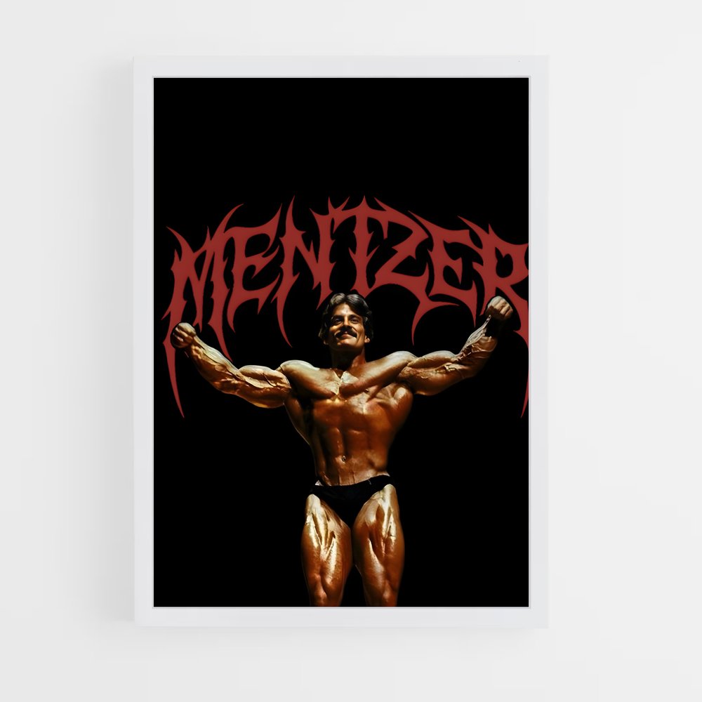 ap-mike mentzer-3 cadre Blanc