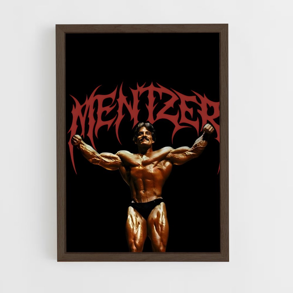 ap-mike mentzer-3 cadre Bois foncé