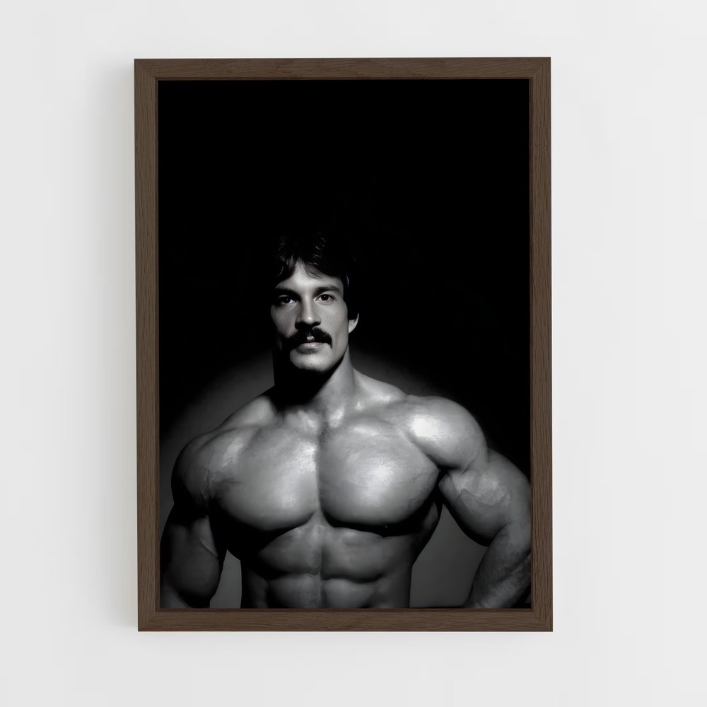 ap-mike mentzer-4 cadre Bois foncé