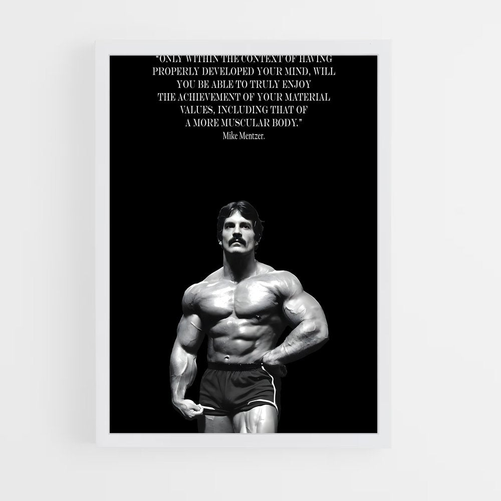 ap-mike mentzer-6 cadre Blanc