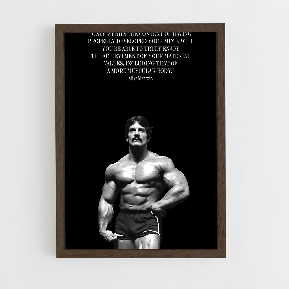 ap-mike mentzer-6 cadre Bois foncé