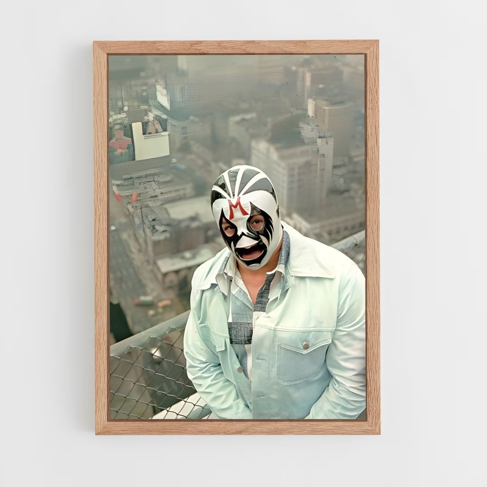 ap-mil mascaras-2 cadre Bois clair