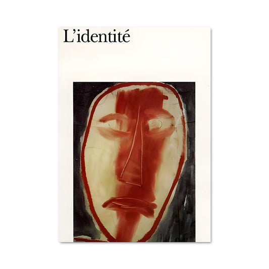 Poster Visage Rouge
