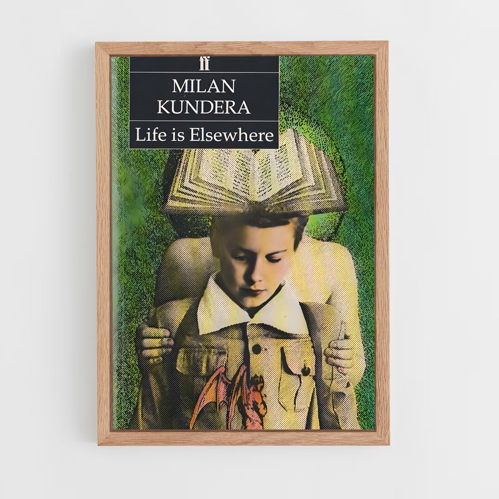 ap-milan kundera-3 cadre Bois clair
